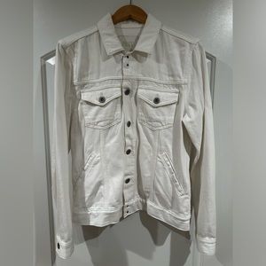 Paige Denim White denim jacket
